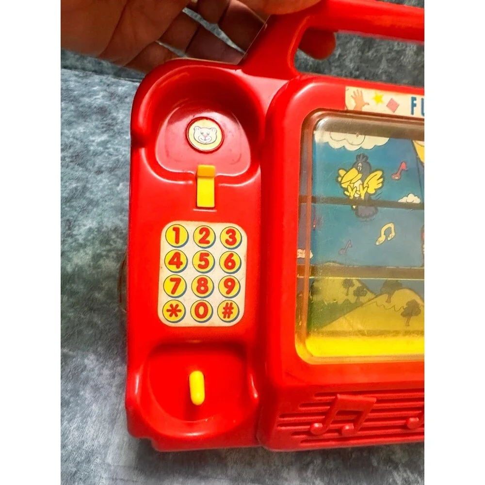 FUN-YEARS Vintage Toy Phone with MFUN-YEARS Vintage Toy Phone with Music & Sound